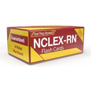 NCLEX RN Examination Prep Study Cards: NCLEX RN 2025 and 2026 with Practice Ques